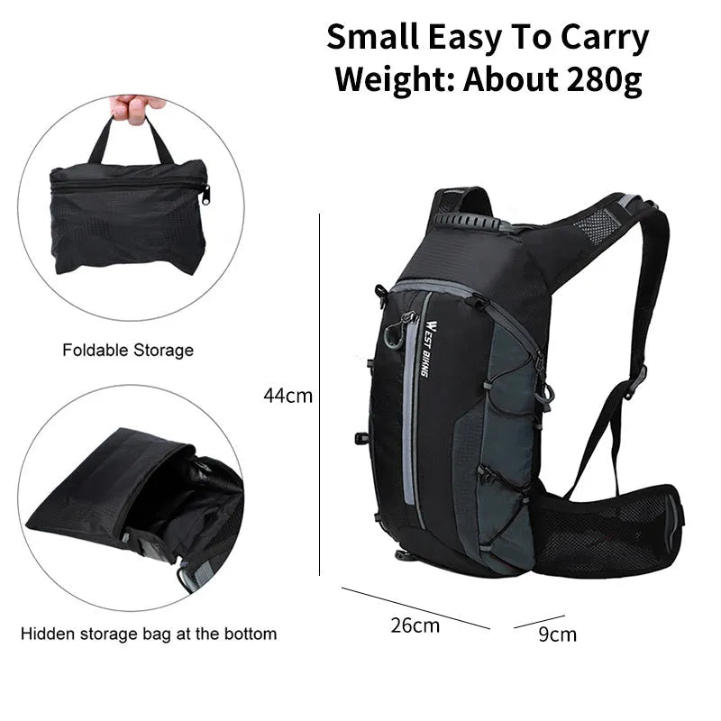 Waterproof Bicycle Bag Cycling Backpack - Bellarte Enchanté Waterproof Bicycle Bag Cycling Backpack