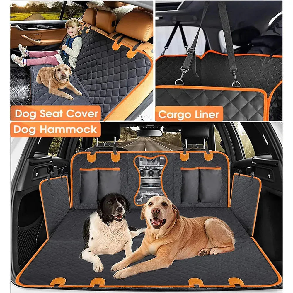 Waterproof Pet Mat For Car Rear Seats - Bellarte Enchanté Waterproof Pet Mat For Car Rear Seats