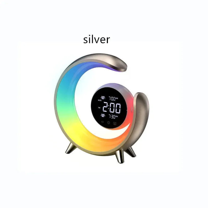 White Noise Dual Alarm Clock Dual Wake-up Touch RGB Colorful - Bellarte Enchanté White Noise Dual Alarm Clock Dual Wake-up Touch RGB Colorful