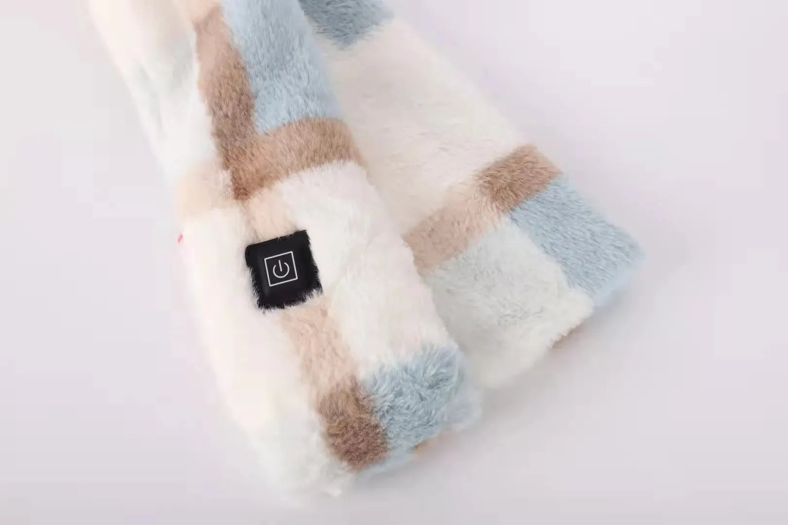 Winter Electric Heated Scarf 5V 3 Level Adjustable Temperature Scarf USB Charging Heat Control Neck Warmer For Cycling Camping - Bellarte Enchanté Winter Electric Heated Scarf 5V 3 Level Adjustable Temperature Scarf USB Charging Heat Control Neck Warmer For Cycling Camping