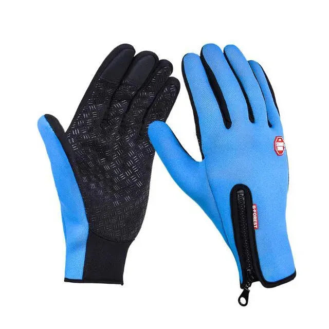 Winter Gloves Touch Screen Riding Motorcycle Sliding Waterproof Sports Gloves With Fleece - Bellarte Enchanté Winter Gloves Touch Screen Riding Motorcycle Sliding Waterproof Sports Gloves With Fleece