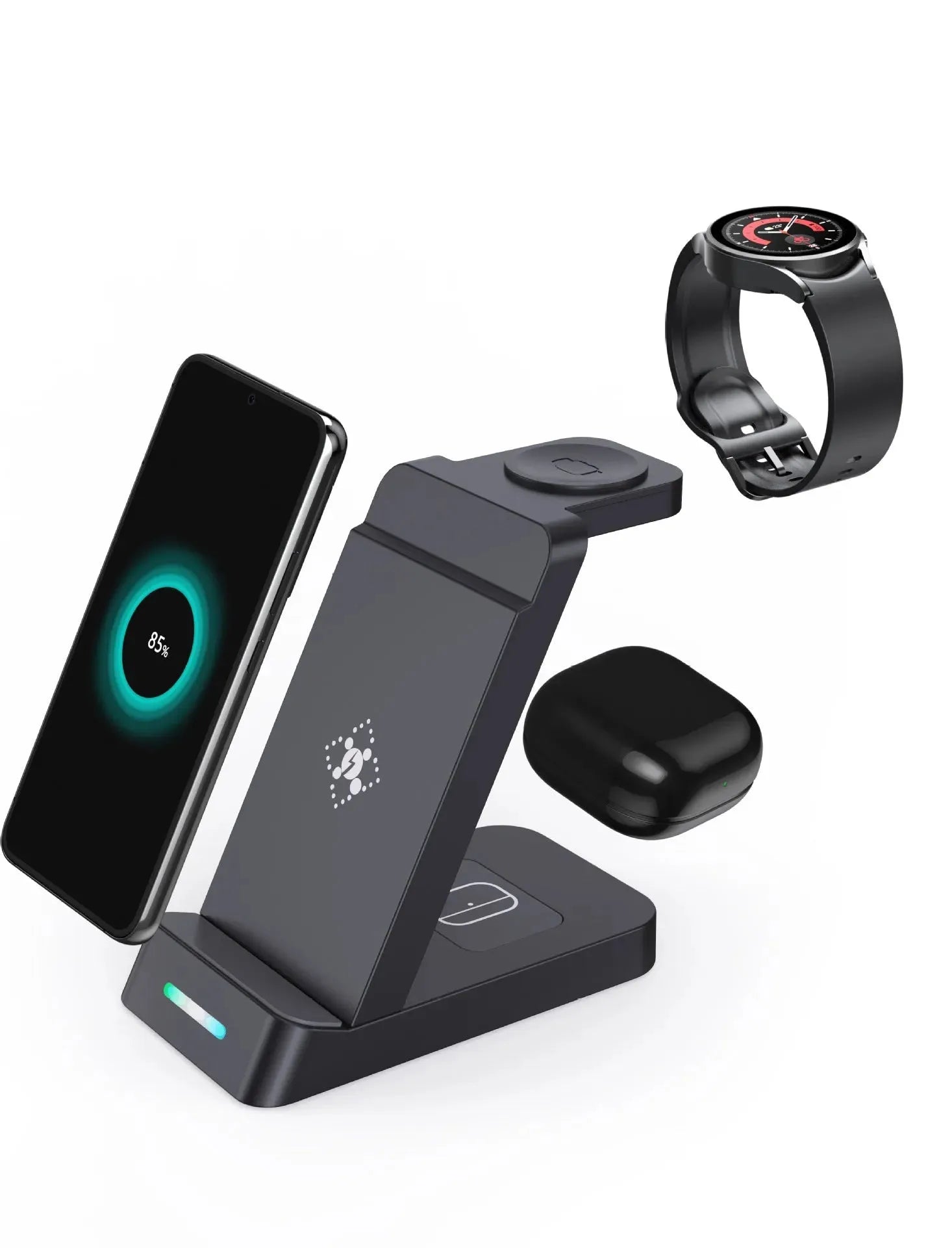 Wireless 3 In 1 Da 65W Fast Wireless Charger - Bellarte Enchanté Wireless 3 In 1 Da 65W Fast Wireless Charger