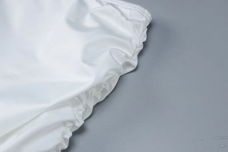 Women's Characteristic Reverse Car Side Wrapped Chest Dress - Bellarte Enchanté Women's Characteristic Reverse Car Side Wrapped Chest Dress