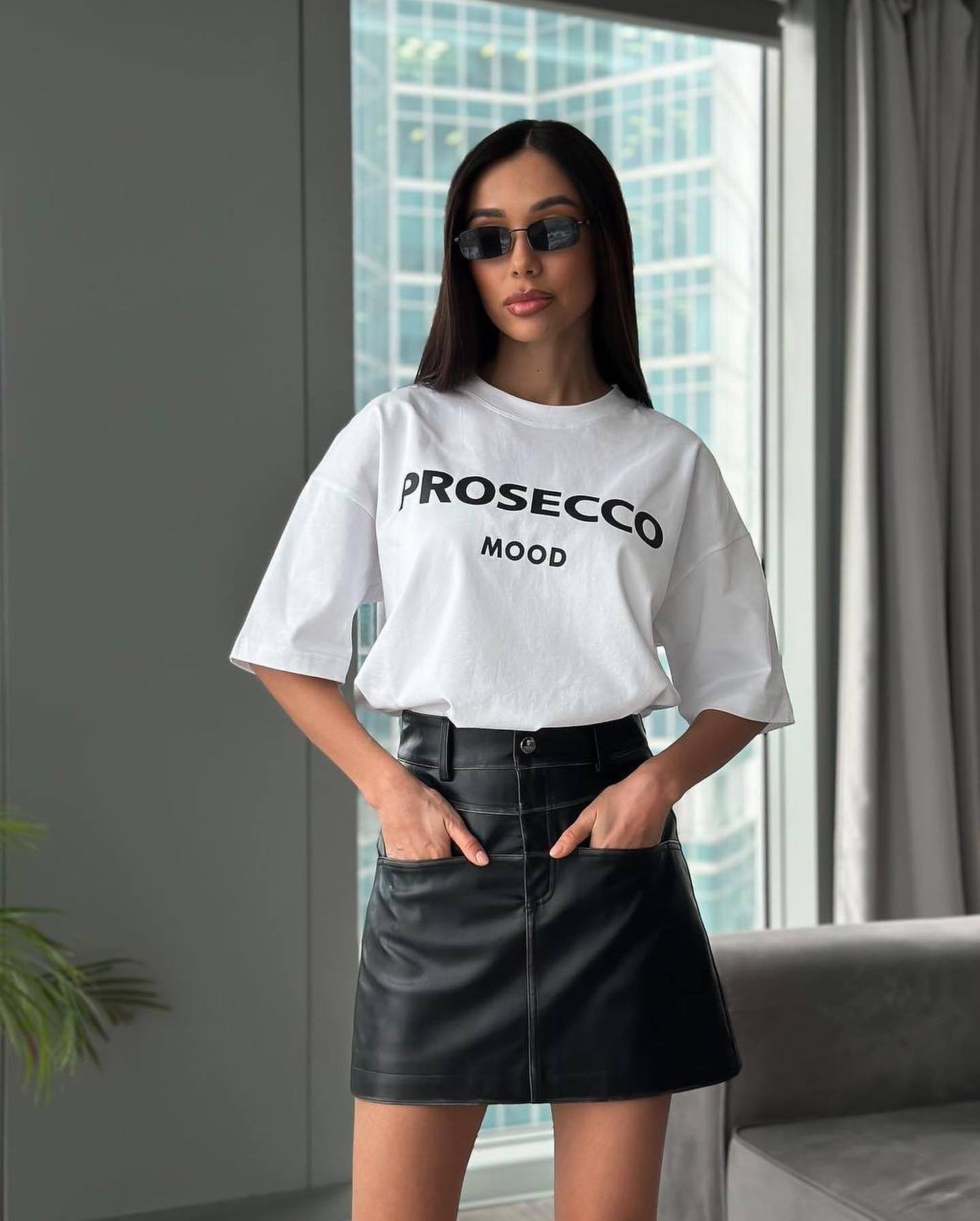 Women's Clothing Round Neck White Loose All-match Letters Printed Short-sleeved Top Outer Wear - Bellarte Enchanté Women's Clothing Round Neck White Loose All-match Letters Printed Short-sleeved Top Outer Wear