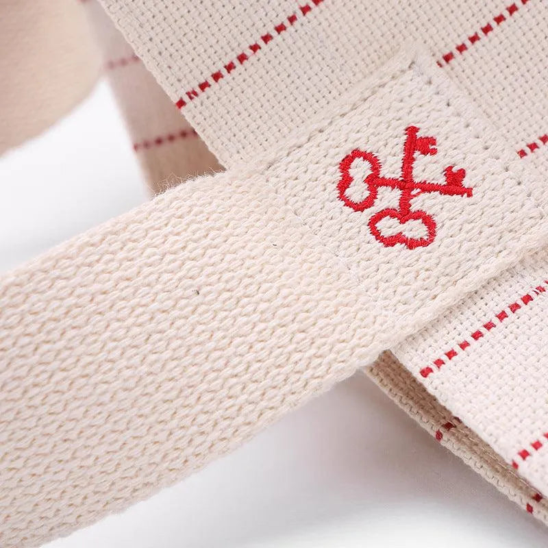 Women's Embroidered Striped Shoulder Organizer Bag - Bellarte Enchanté Women's Embroidered Striped Shoulder Organizer Bag