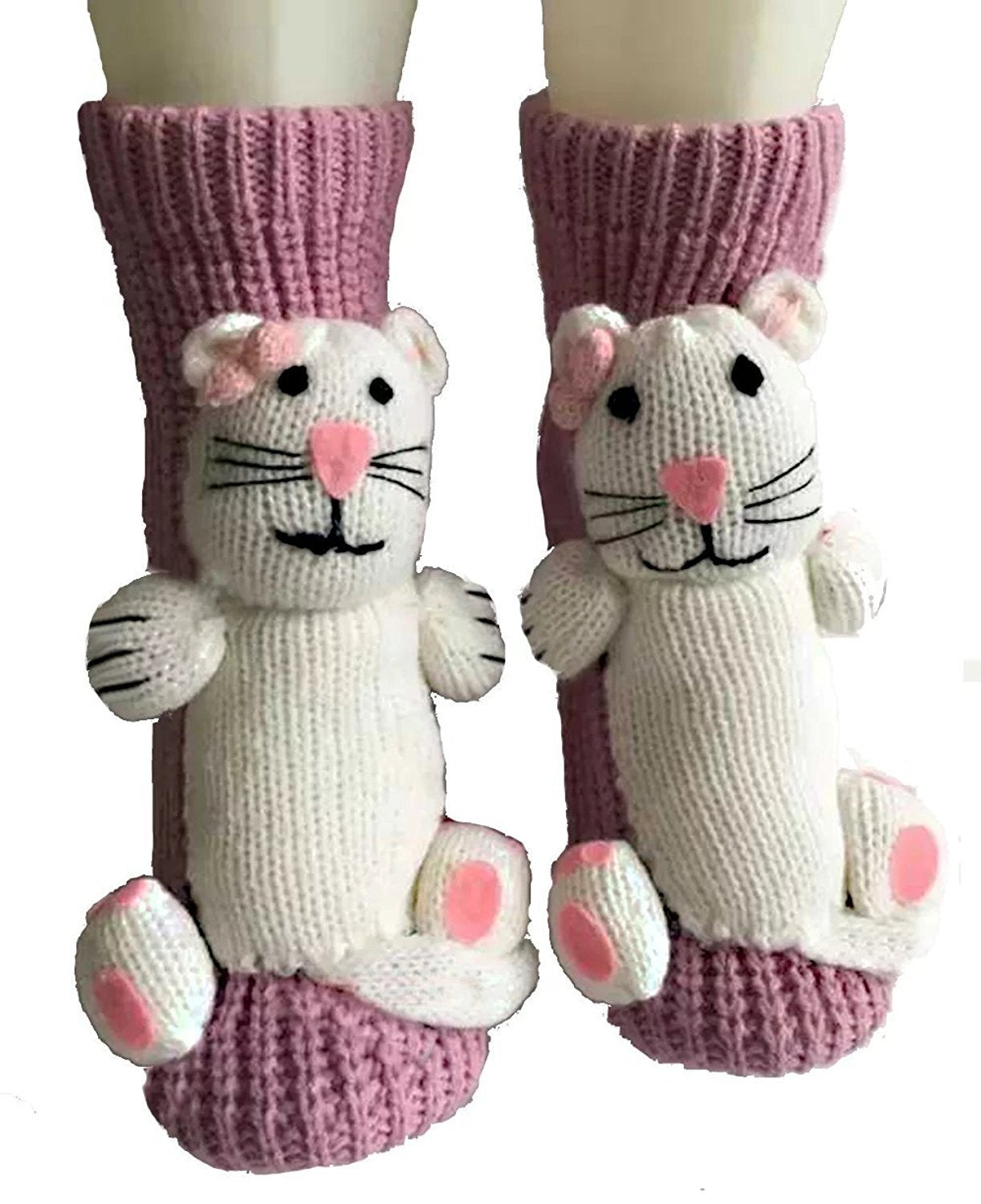 Women's Fashion 3D Cartoon Woolen Yarn Socks - Bellarte Enchanté Women's Fashion 3D Cartoon Woolen Yarn Socks