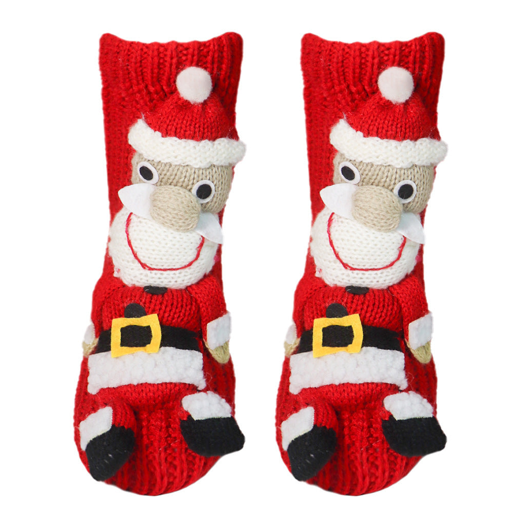 Women's Fashion 3D Cartoon Woolen Yarn Socks - Bellarte Enchanté Women's Fashion 3D Cartoon Woolen Yarn Socks