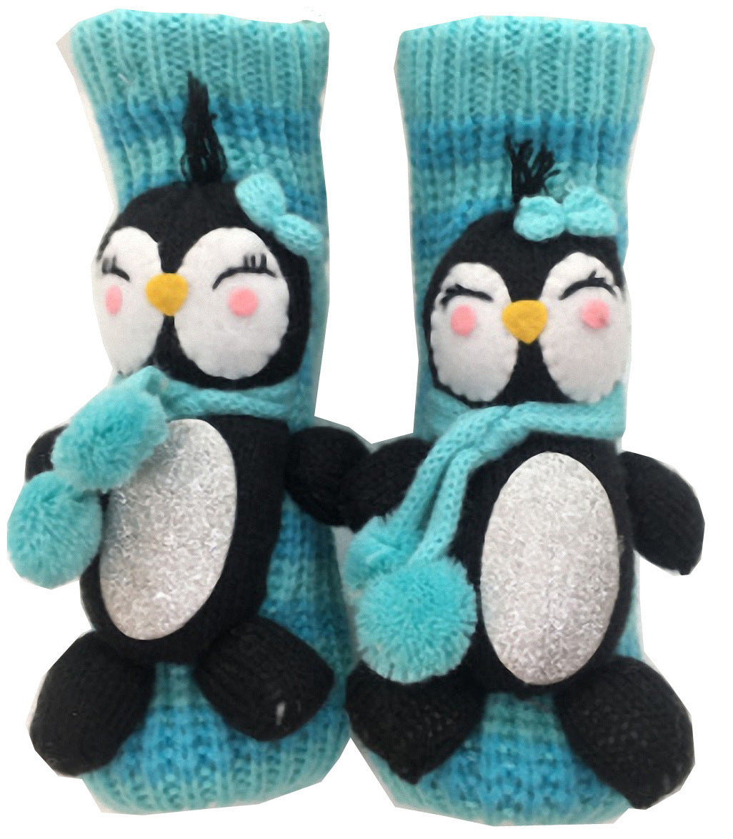 Women's Fashion 3D Cartoon Woolen Yarn Socks - Bellarte Enchanté Women's Fashion 3D Cartoon Woolen Yarn Socks