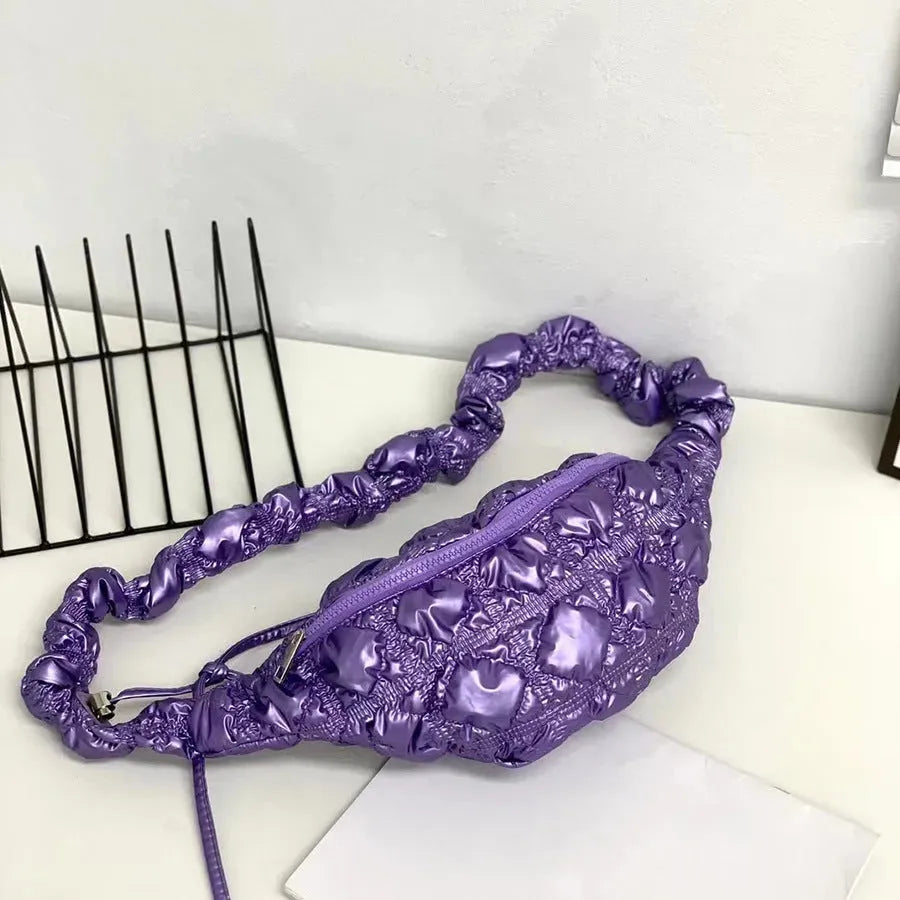 Women's Fashion Casual Cloud Pleated Shoulder Bag - Bellarte Enchanté Women's Fashion Casual Cloud Pleated Shoulder Bag