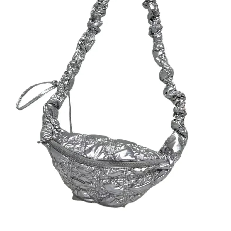 Women's Fashion Casual Cloud Pleated Shoulder Bag - Bellarte Enchanté Women's Fashion Casual Cloud Pleated Shoulder Bag