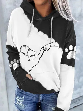 Women's Fashion Digital Printed Hoodie - Bellarte Enchanté Women's Fashion Digital Printed Hoodie