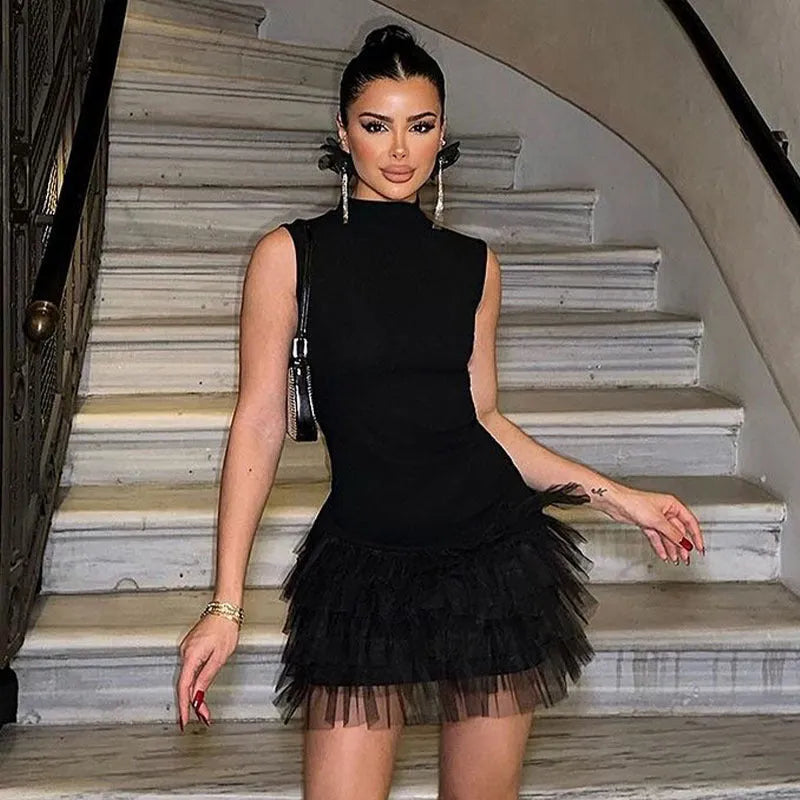 Women's Fashion Stitching Dress - Bellarte Enchanté Women's Fashion Stitching Dress