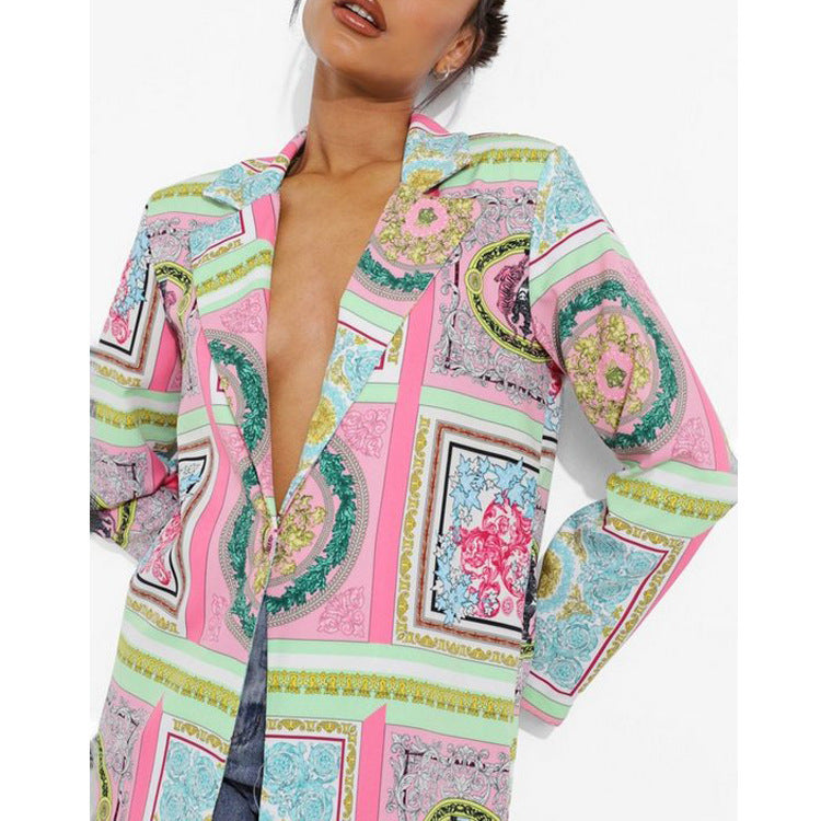 Women's Fashionable Casual Suit Coat - Bellarte Enchanté Women's Fashionable Casual Suit Coat