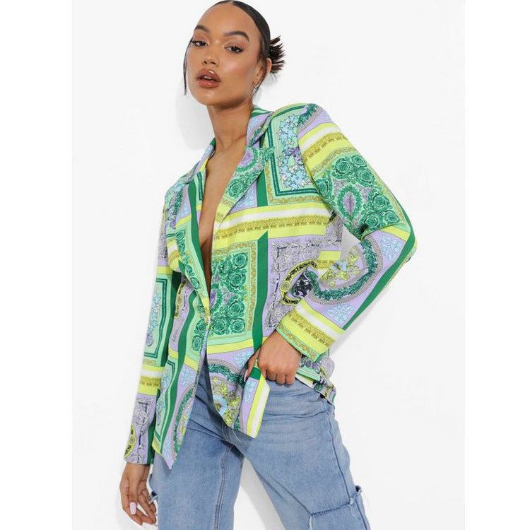 Women's Fashionable Casual Suit Coat - Bellarte Enchanté Women's Fashionable Casual Suit Coat