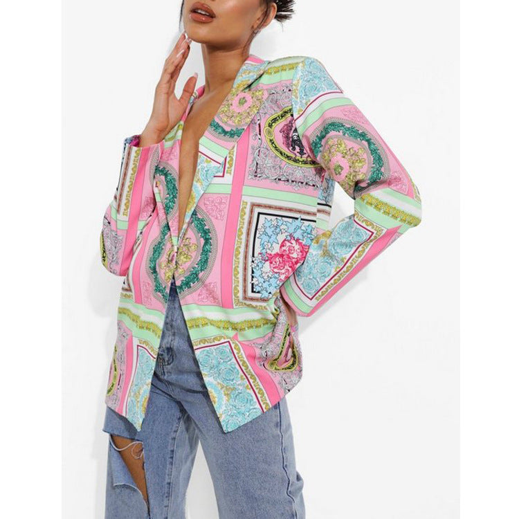 Women's Fashionable Casual Suit Coat - Bellarte Enchanté Women's Fashionable Casual Suit Coat