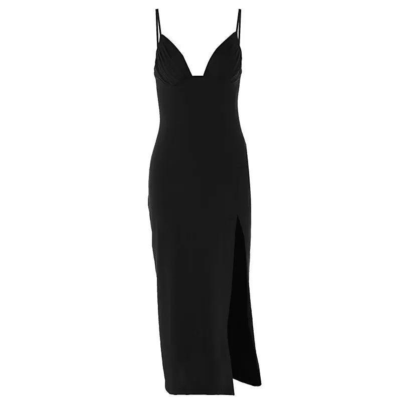 Women's Graceful and Fashionable Sling Dress - Bellarte Enchanté Women's Graceful and Fashionable Sling Dress