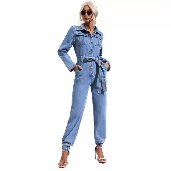 Women's Leisure Commute Temperament Jumpsuit - Bellarte Enchanté Women's Leisure Commute Temperament Jumpsuit