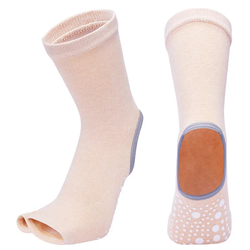 Women's mid-tube Yoga Socks - Bellarte Enchanté Women's mid-tube Yoga Socks