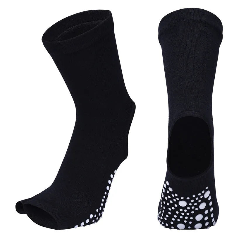 Women's mid-tube Yoga Socks - Bellarte Enchanté Women's mid-tube Yoga Socks