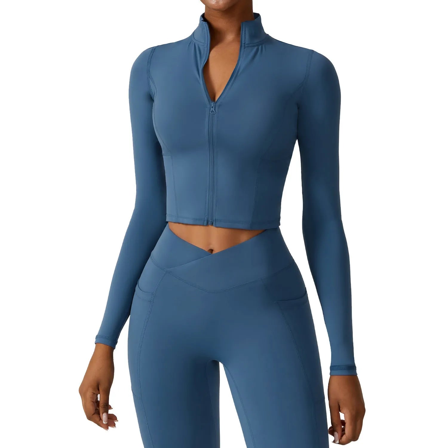 Women's Quick-drying Long Sleeve Yoga Wear Coat Zipper - Bellarte Enchanté Women's Quick-drying Long Sleeve Yoga Wear Coat Zipper