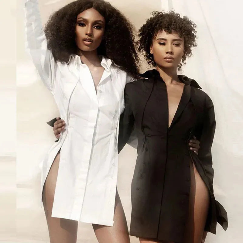 Women's Sexy Waist Waist Temperament Ppackage Hip Shirt Short Skirt - Bellarte Enchanté Women's Sexy Waist Waist Temperament Ppackage Hip Shirt Short Skirt