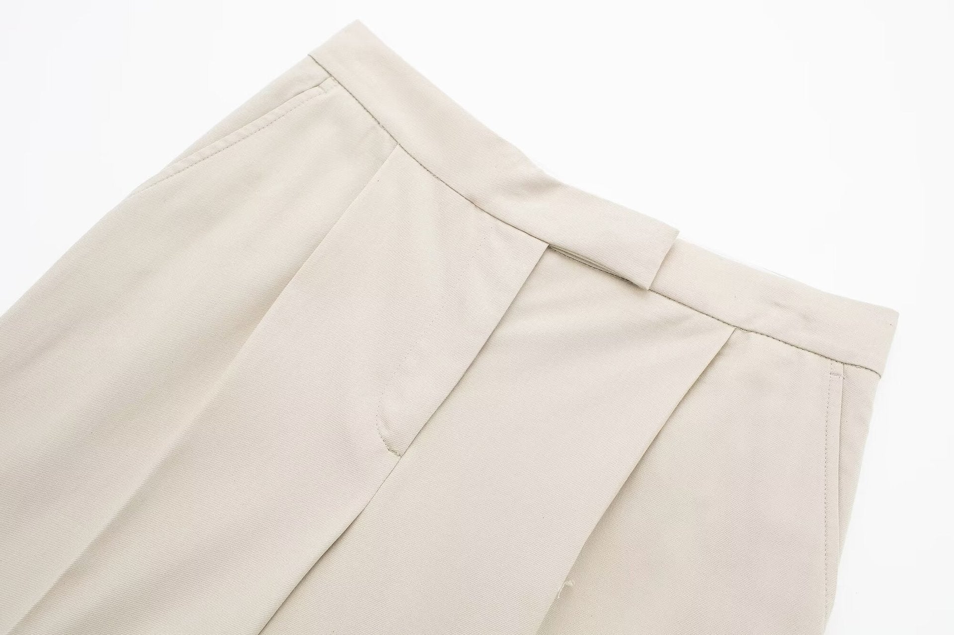 Women's Short Jacket High Waist Straight Casual Suit - Bellarte Enchanté Women's Short Jacket High Waist Straight Casual Suit