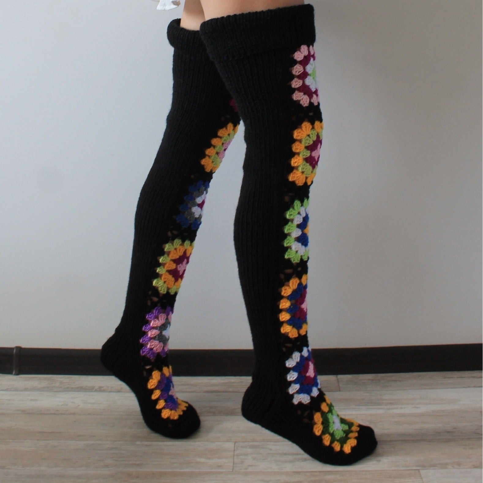Women's Slimming High Knee Long Socks - Bellarte Enchanté Women's Slimming High Knee Long Socks