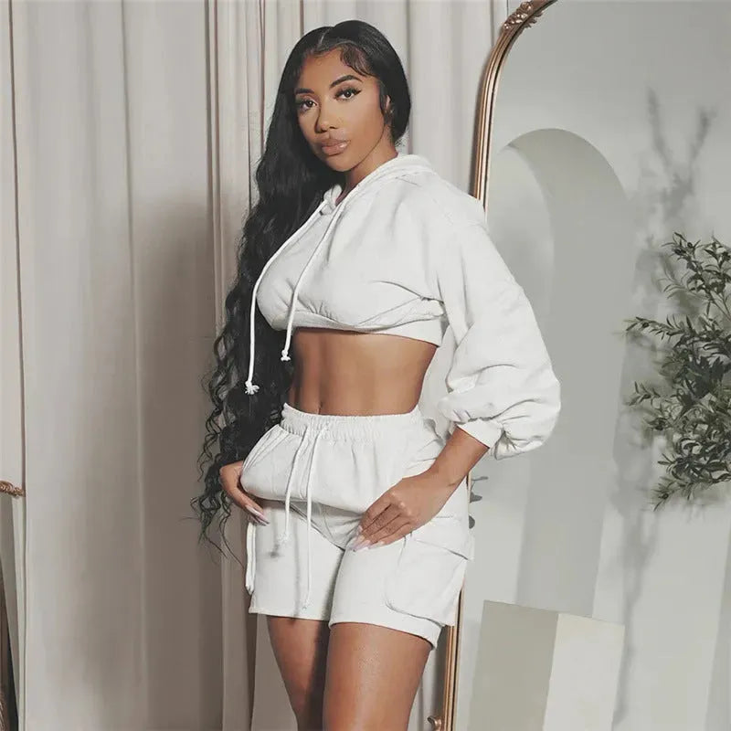 Women's Sports And Leisure Hooded Top - Bellarte Enchanté Women's Sports And Leisure Hooded Top