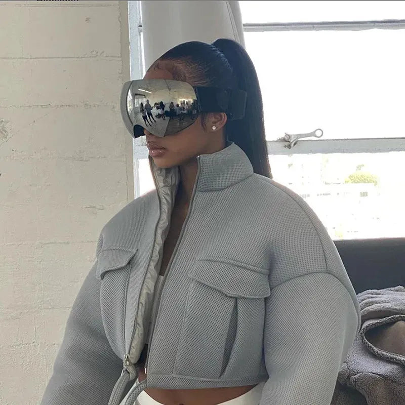 Women's Stand-UpJacket Coat - Bellarte Enchanté Women's Stand-UpJacket Coat