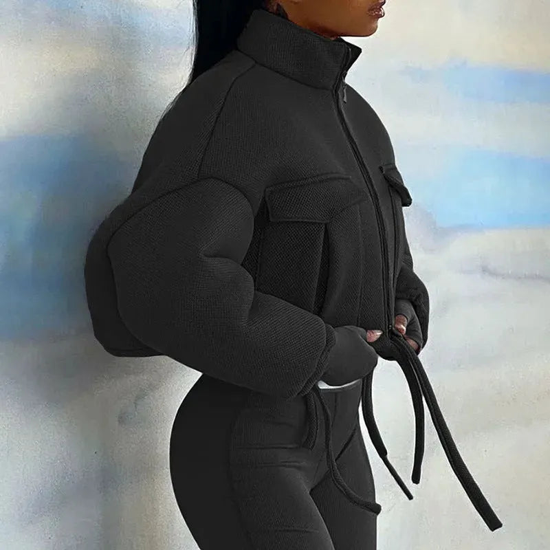 Women's Stand-UpJacket Coat - Bellarte Enchanté Women's Stand-UpJacket Coat