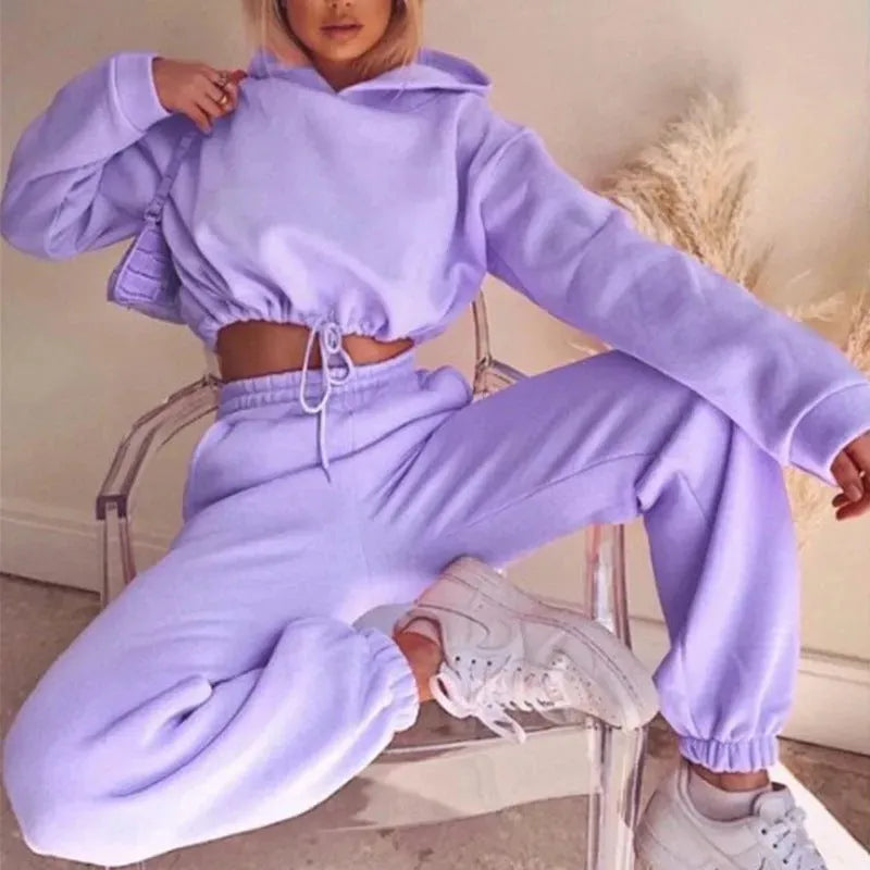 Womens Jogging Suits Sets - Bellarte Enchanté Womens Jogging Suits Sets