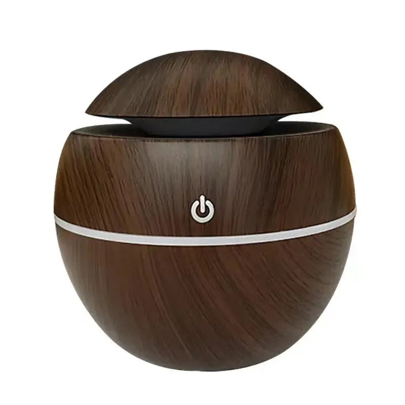 Wood Grain Mushroom Humidifier Mini Colorful Aroma Diffuser - Bellarte Enchanté Wood Grain Mushroom Humidifier Mini Colorful Aroma Diffuser