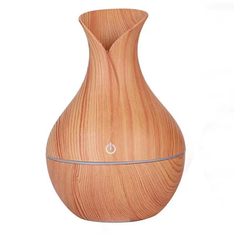 Wood Grain Mushroom Humidifier Mini Colorful Aroma Diffuser - Bellarte Enchanté Wood Grain Mushroom Humidifier Mini Colorful Aroma Diffuser