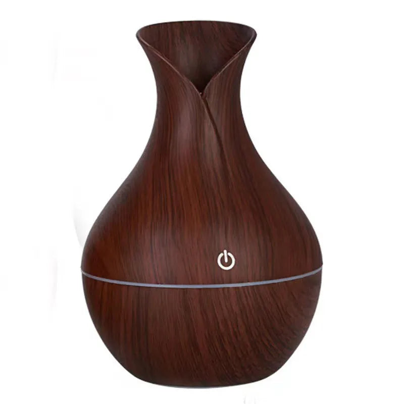 Wood Grain Mushroom Humidifier Mini Colorful Aroma Diffuser - Bellarte Enchanté Wood Grain Mushroom Humidifier Mini Colorful Aroma Diffuser