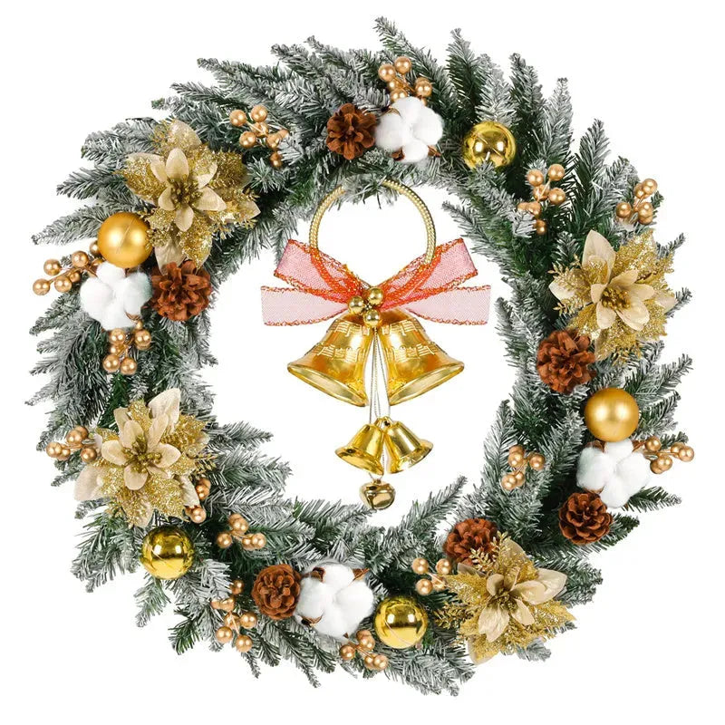 Wreath 60CM Wreath 26IN Wreath Christmas Decorations - Bellarte Enchanté Wreath 60CM Wreath 26IN Wreath Christmas Decorations