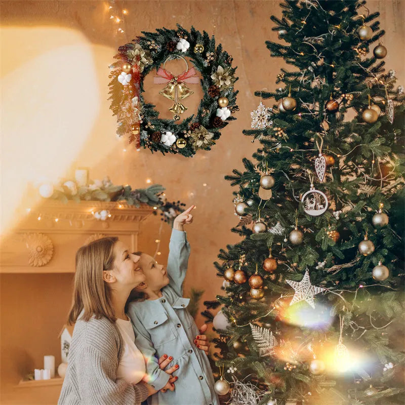 Wreath 60CM Wreath 26IN Wreath Christmas Decorations - Bellarte Enchanté Wreath 60CM Wreath 26IN Wreath Christmas Decorations