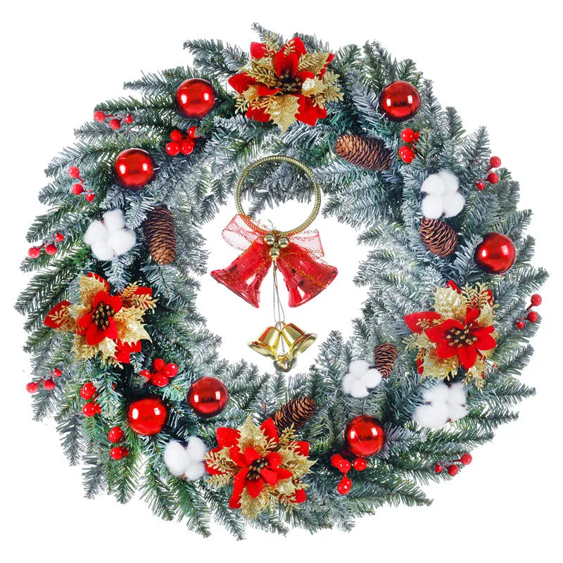 Wreath 60CM Wreath 26IN Wreath Christmas Decorations - Bellarte Enchanté Wreath 60CM Wreath 26IN Wreath Christmas Decorations