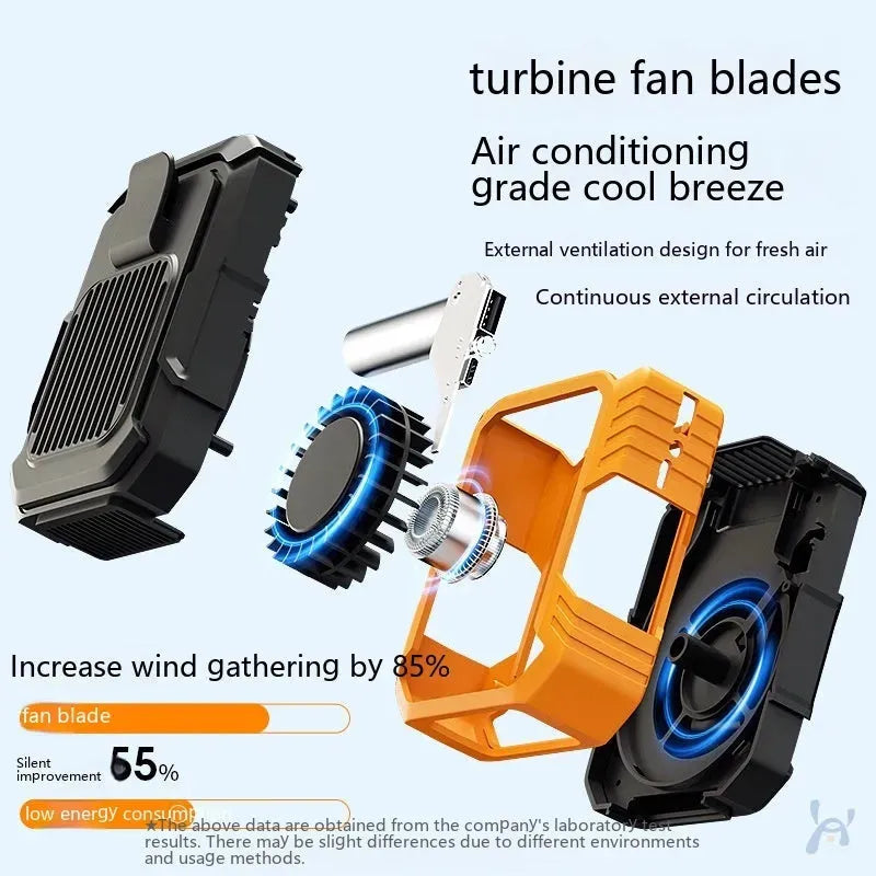 Wrist Hanging Fan With Light USB Power Bank Summer Outdoor Gadget - Bellarte Enchanté Wrist Hanging Fan With Light USB Power Bank Summer Outdoor Gadget