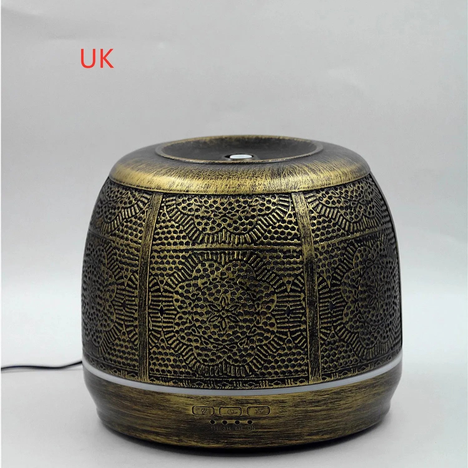 Wrought Iron Hollow Aroma Diffuser Humidifier - Bellarte Enchanté Wrought Iron Hollow Aroma Diffuser Humidifier