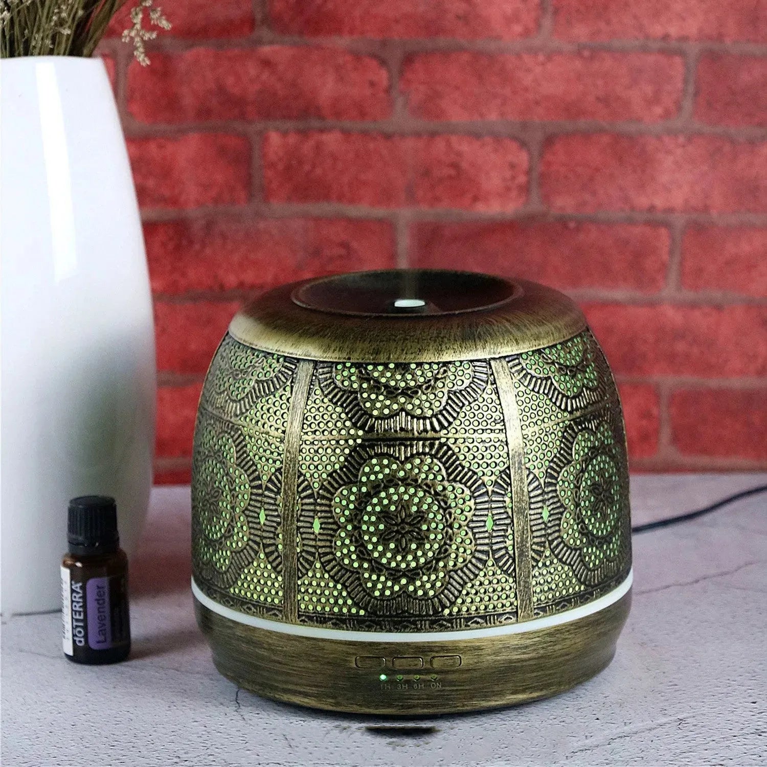 Wrought Iron Hollow Aroma Diffuser Humidifier - Bellarte Enchanté Wrought Iron Hollow Aroma Diffuser Humidifier