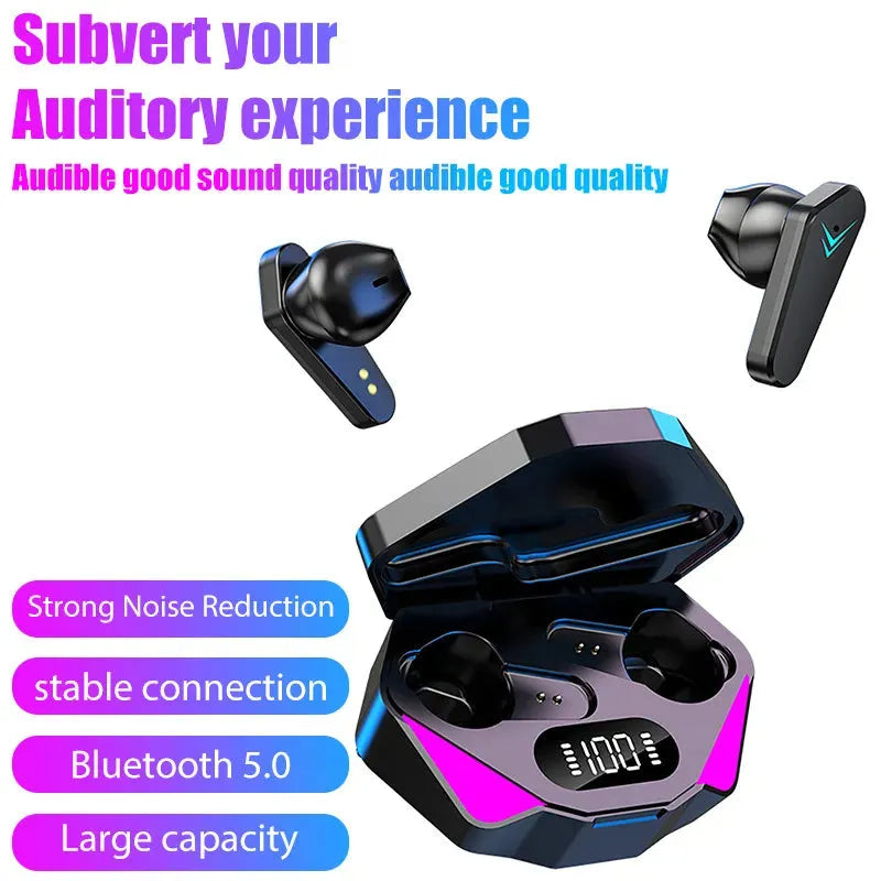X15 Tws Earphone Bluetooth Wireless Without Box V5.1 In Ear Headphones Blutooth Hearing Aids Sport Gamer Headset Phone - Bellarte Enchanté X15 Tws Earphone Bluetooth Wireless Without Box V5.1 In Ear Headphones Blutooth Hearing Aids Sport Gamer Headset Phone