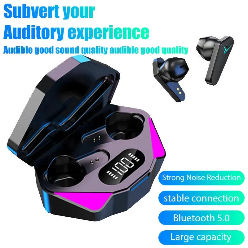 X15 Tws Earphone Bluetooth Wireless Without Box V5.1 In Ear Headphones Blutooth Hearing Aids Sport Gamer Headset Phone - Bellarte Enchanté X15 Tws Earphone Bluetooth Wireless Without Box V5.1 In Ear Headphones Blutooth Hearing Aids Sport Gamer Headset Phone