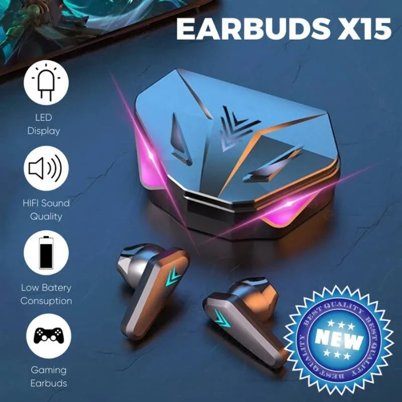 X15 Tws Earphone Bluetooth Wireless Without Box V5.1 In Ear Headphones Blutooth Hearing Aids Sport Gamer Headset Phone - Bellarte Enchanté X15 Tws Earphone Bluetooth Wireless Without Box V5.1 In Ear Headphones Blutooth Hearing Aids Sport Gamer Headset Phone