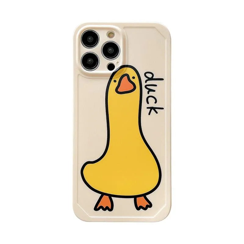 Yellow Chick Cartoon Phone Case - Bellarte Enchanté Yellow Chick Cartoon Phone Case
