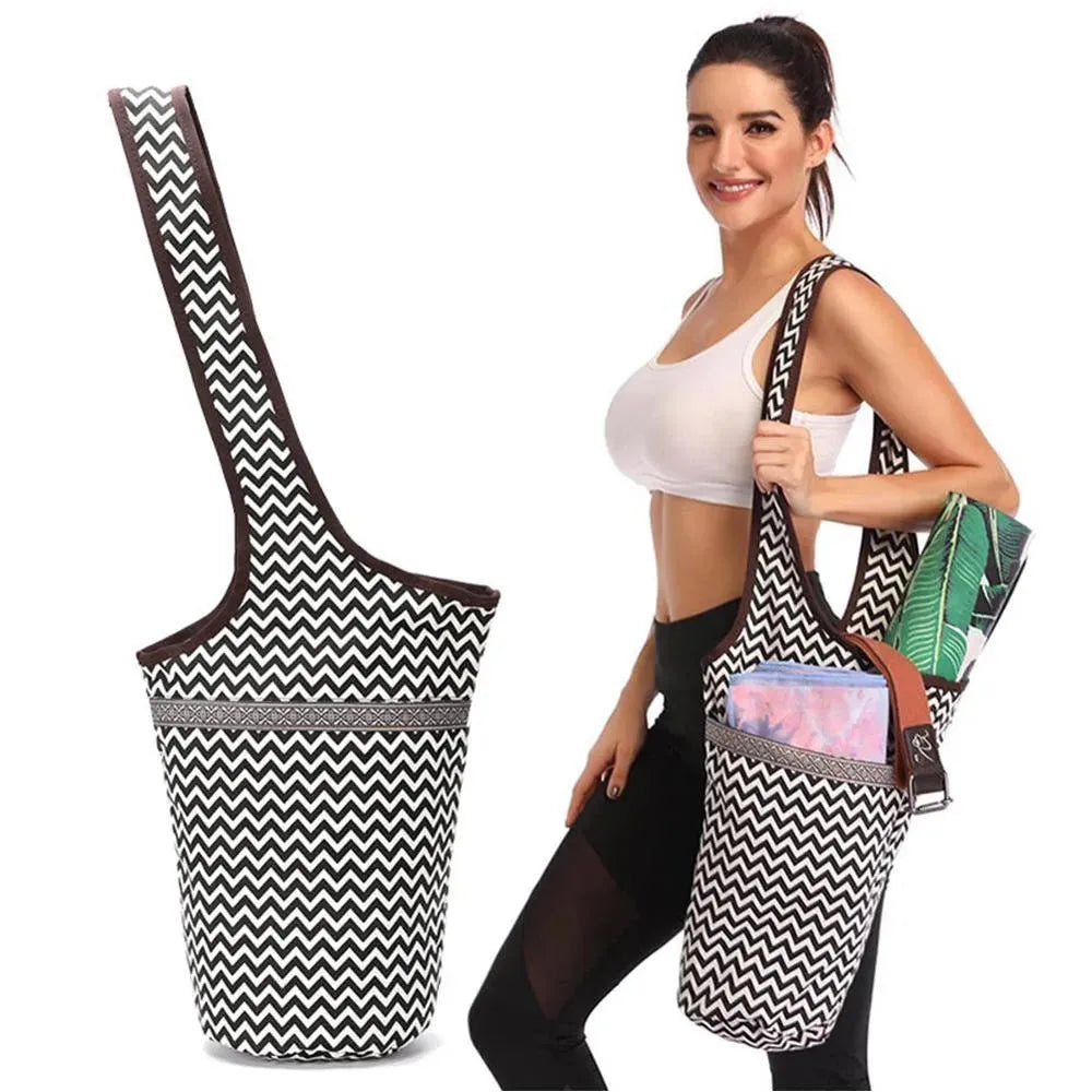Yoga Mat Bag Casual Fashion - Bellarte Enchanté Yoga Mat Bag Casual Fashion