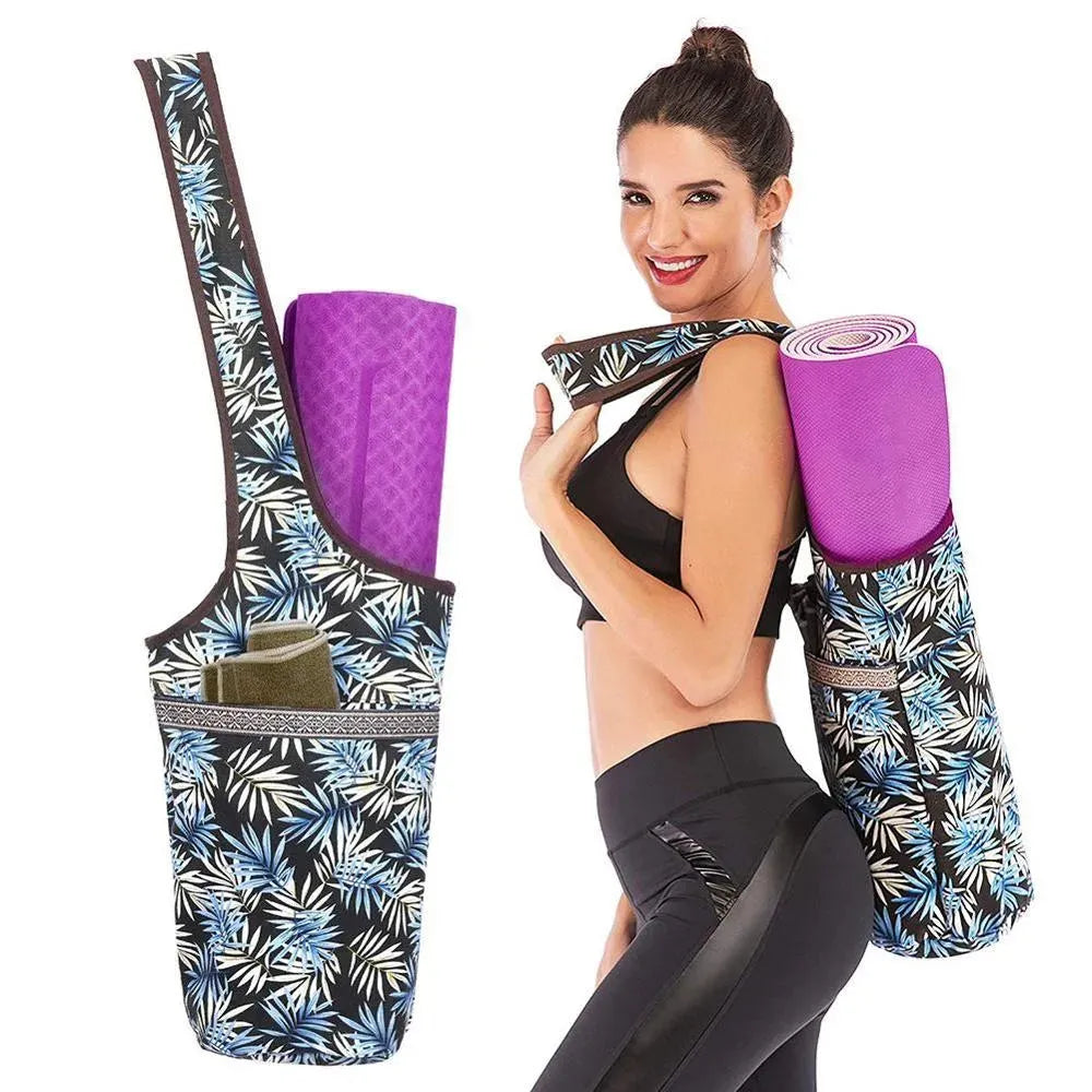 Yoga Mat Bag Casual Fashion - Bellarte Enchanté Yoga Mat Bag Casual Fashion