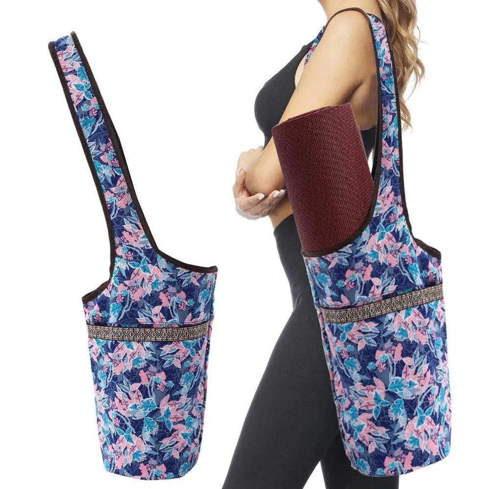 Yoga Mat Bag Casual Fashion - Bellarte Enchanté Yoga Mat Bag Casual Fashion