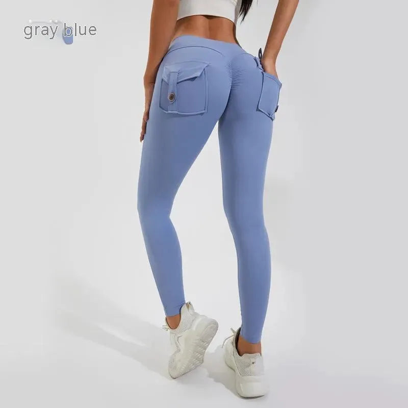 Yoga Pants Peach Hip Women's Sports - Bellarte Enchanté Yoga Pants Peach Hip Women's Sports