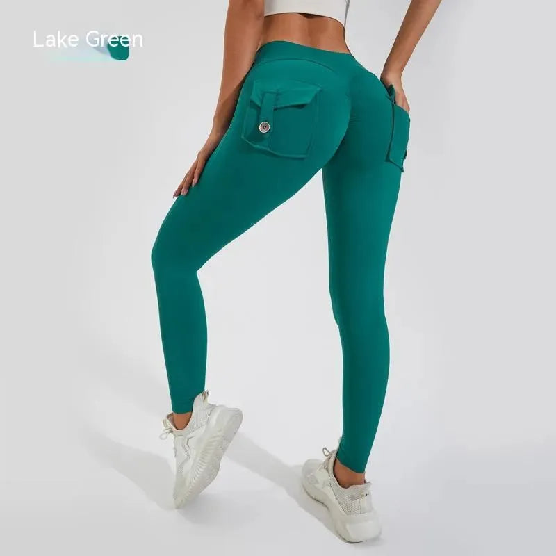 Yoga Pants Peach Hip Women's Sports - Bellarte Enchanté Yoga Pants Peach Hip Women's Sports