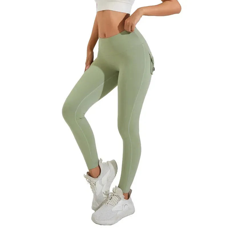 Yoga Pants Peach Hip Women's Sports - Bellarte Enchanté Yoga Pants Peach Hip Women's Sports